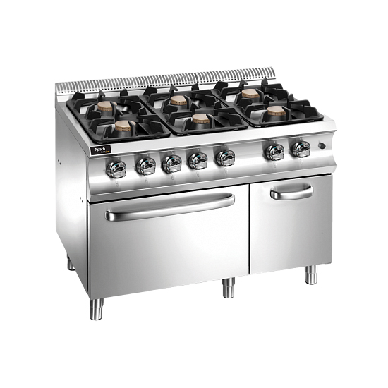Плита газовая 700 серии Apach Chef Line GLRRG117FG