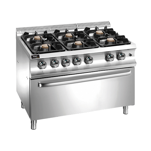 Плита газовая 700 серии Apach Chef Line GLRRG117FG XXL